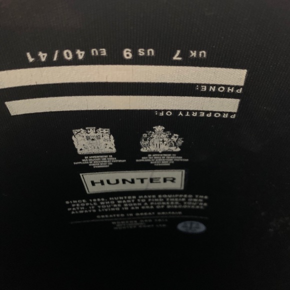 HUNTER RAIN BOOTS - Picture 7 of 7